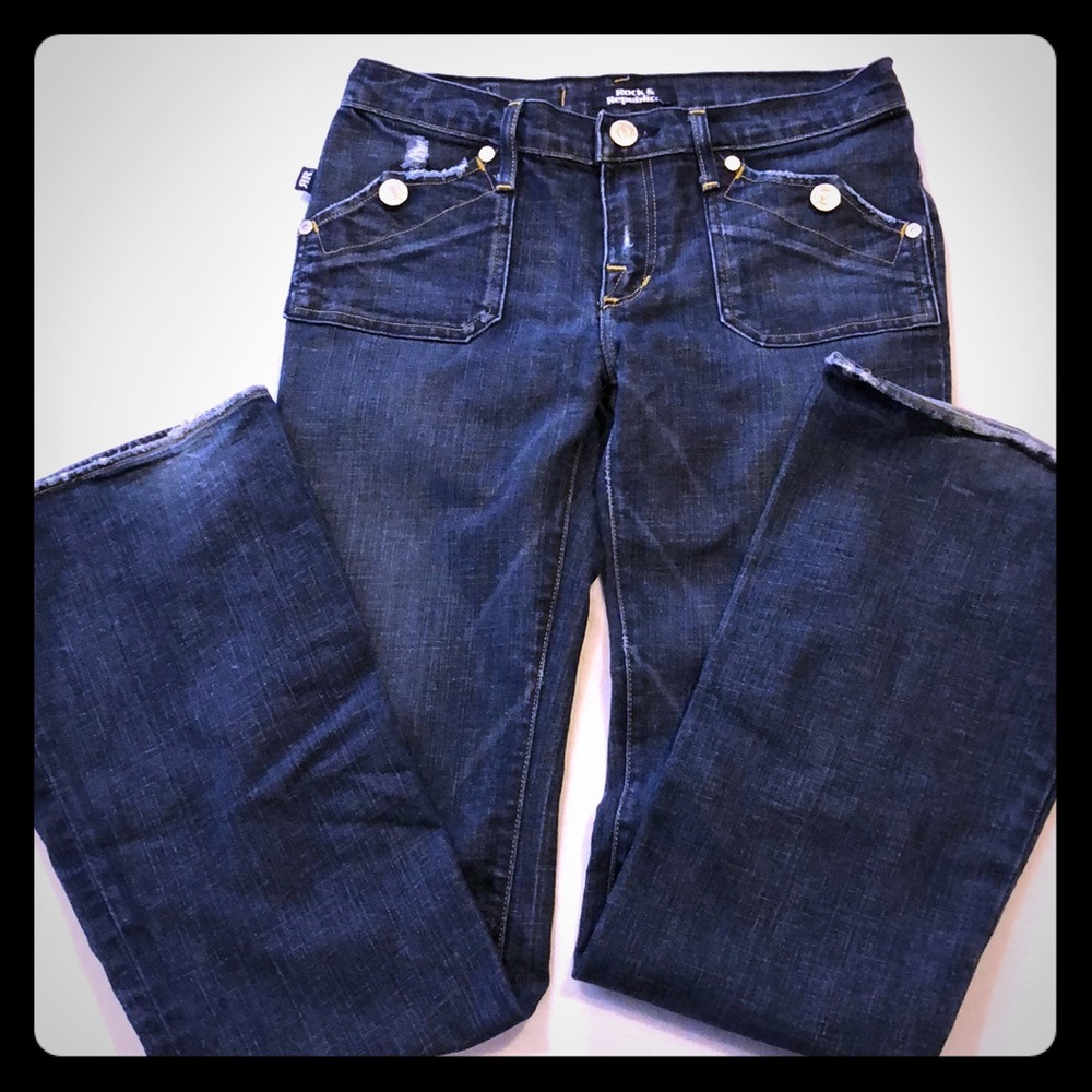 Rock & Republic Scorpion boot cut jeans Size 30